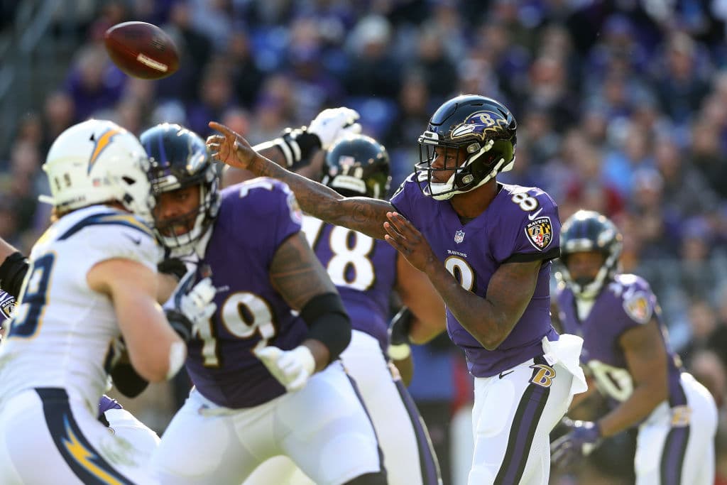 No fue sino hasta el último cuarto cuando Jackson se soltó y se conectó con Michael Crabtree en la jugada más larga del partido para los Ravens con envío de TD para acercarse 23-10.