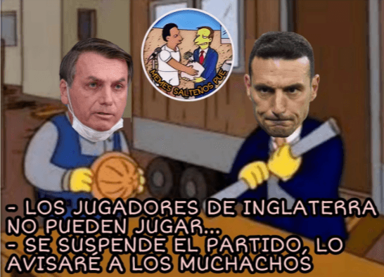 Tras seis minutos iniciado el partido, autoridades irrumpieron el campo de juego para suspender el encuentro entre Brasil y Argentina, ¿el motivo? Cuatro jugadores argentinos provenientes de Europa ‘no cumplieron’ con el protocolo sanitario.