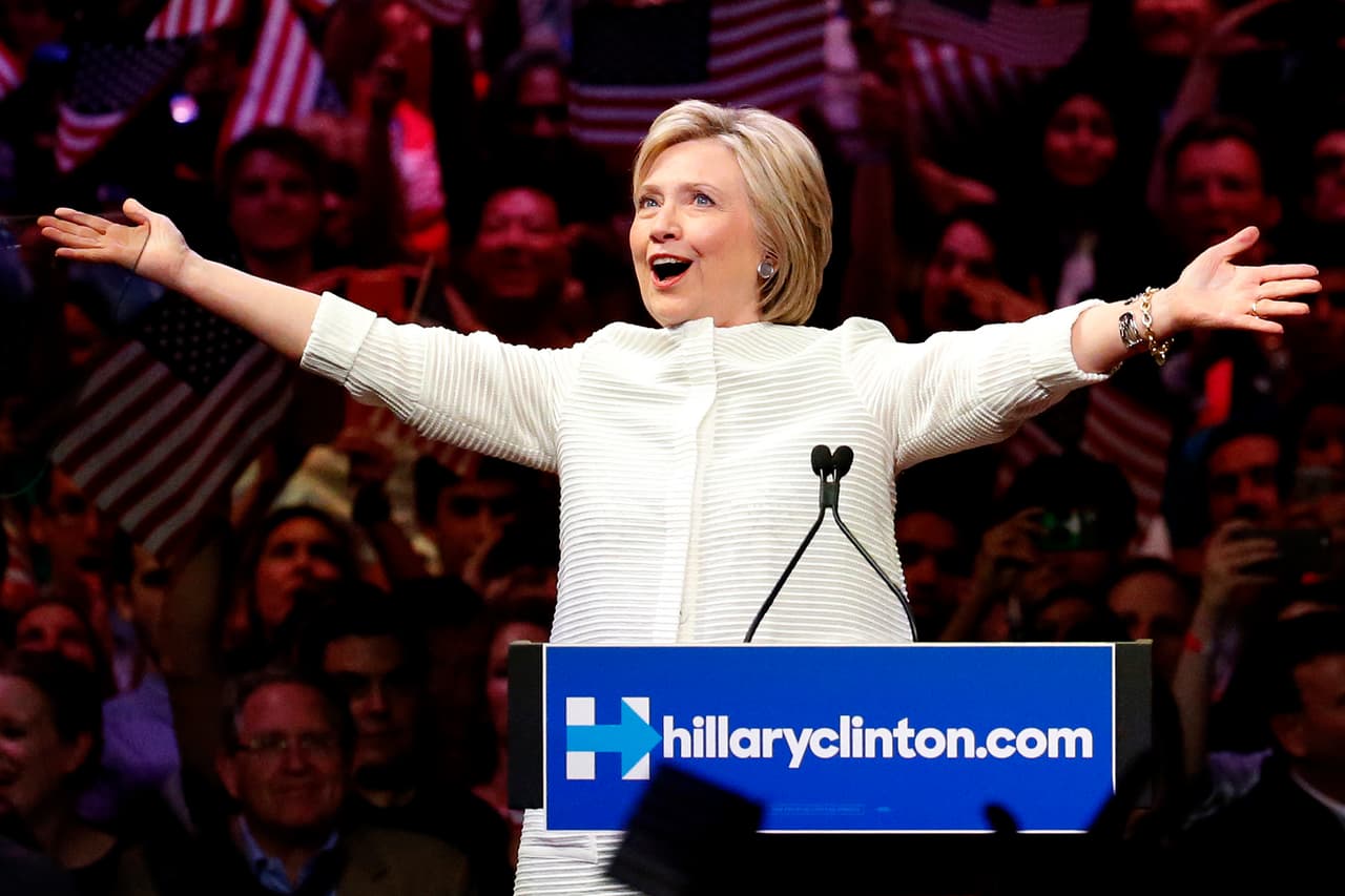  Noche histórica para Hillary Clinton y para las mujeres en Estados Unidos
