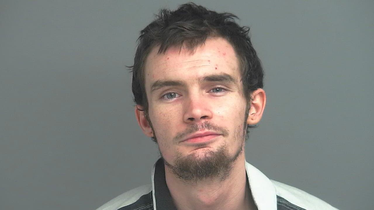 Dustin Wayne Walden, acusado de robo a un edificio.