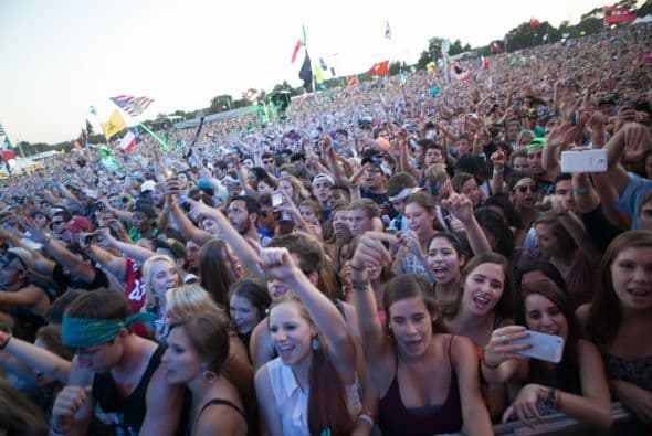 Miles de asistentes de todo el mundo disfrutaron de más de 180 presentaciones de bandas como Pearl Jam, Eminem y Outkast.