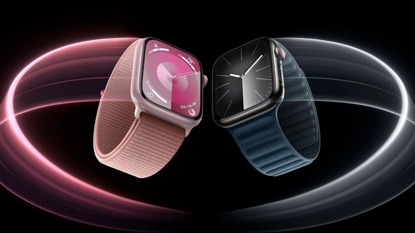 Apple Watch Series 9 es más potente que nunca con el nuevo chip S9 SiP, que aumenta el rendimiento y las capacidades.