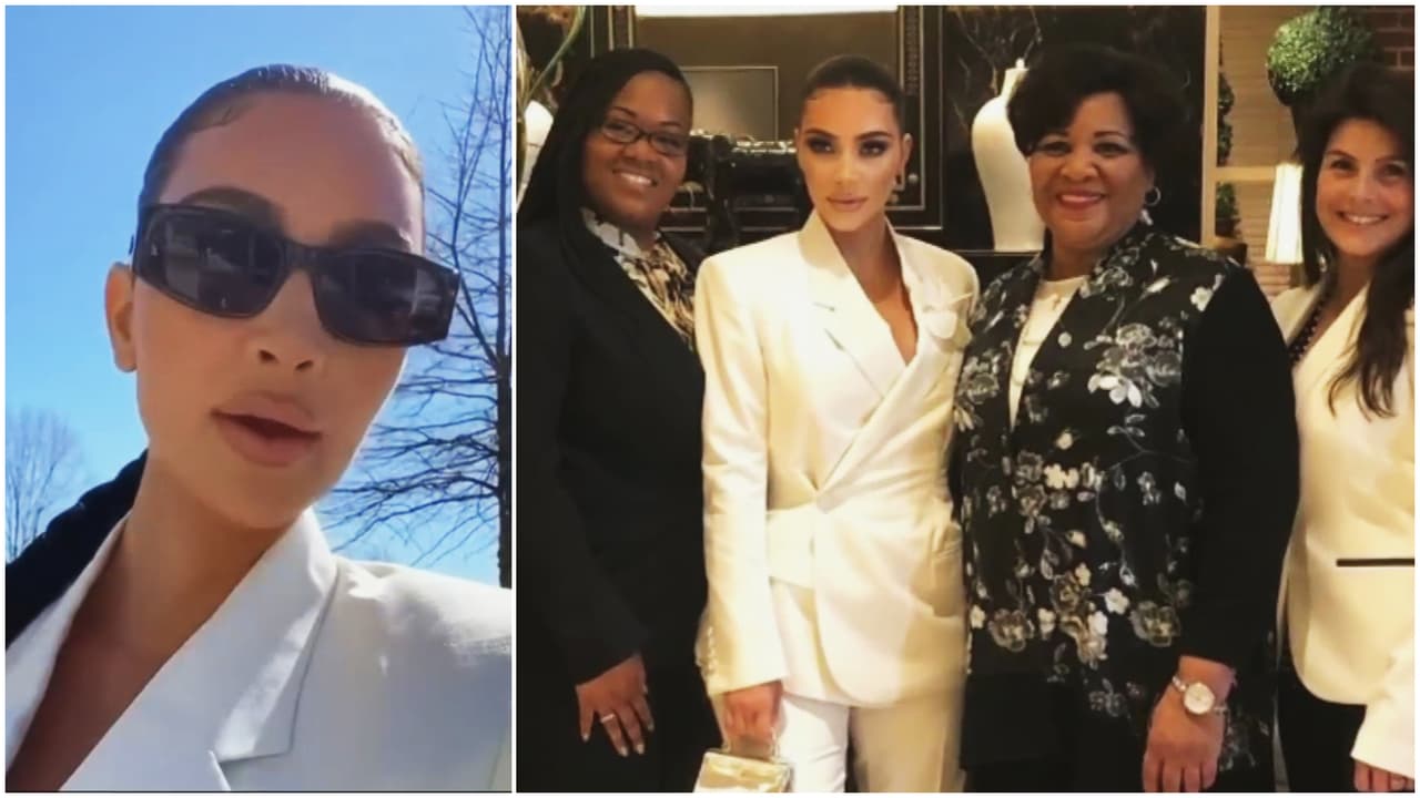 Kim Kardashian regresó a la Casa Blanca para darle un mensaje a Donald Trump… y no lo hizo sola