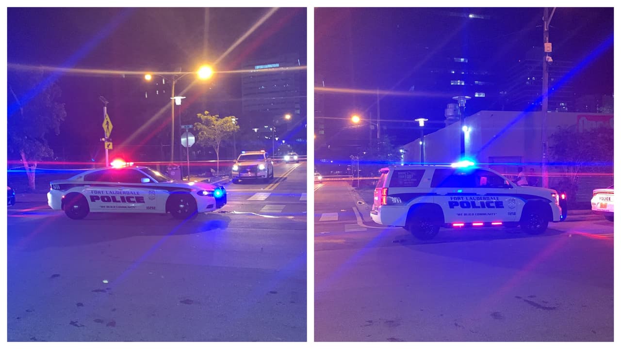 Tiroteo en el downtown de Fort Lauderdale deja a una mujer muerta y un hombre herido 