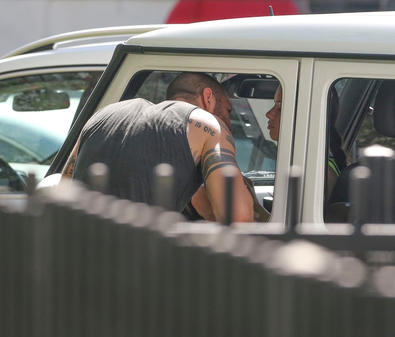 Se vio con su nuevo novio, Joe.