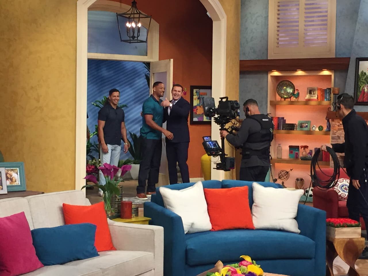 La infiltración del 'Escuadrón Suicida' en Despierta América estuvo encabezada por el talentosísimo Will Smith.