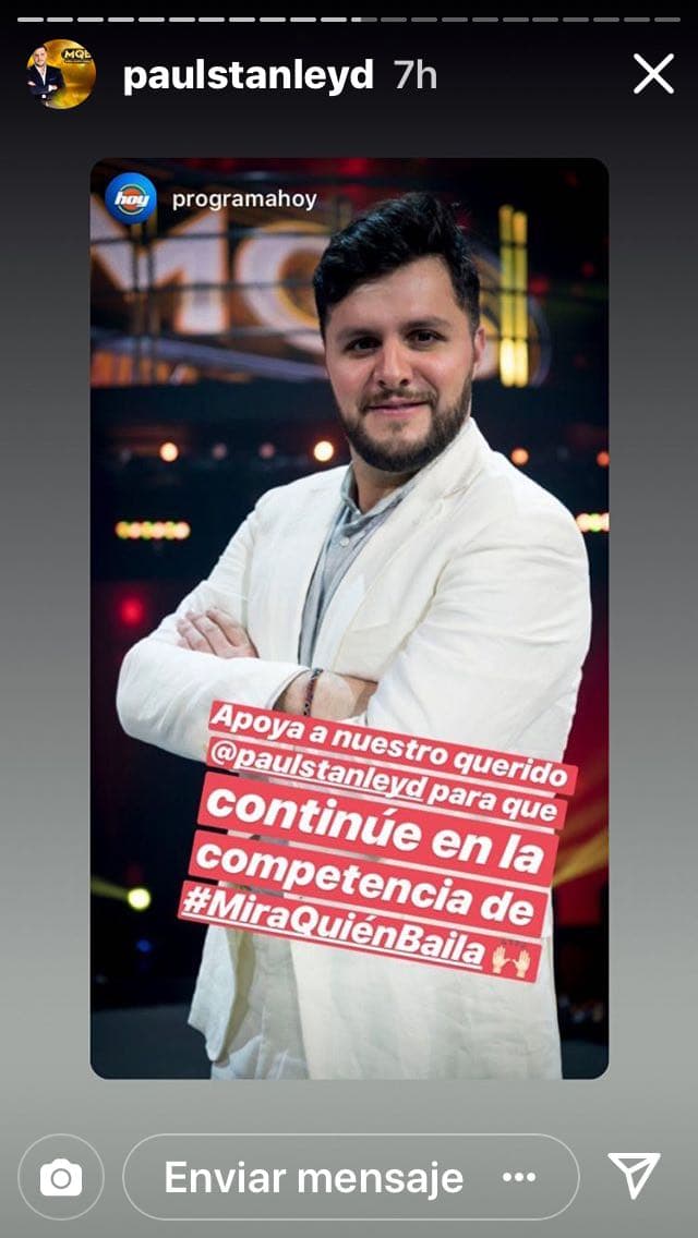 Por eso el conductor ha usado todas las cartas que tiene en su favor para atraer votos. De entrada, todos sus compañeros han usado sus cuentas de Instagram para pedirle a sus seguidores que voten por él. Incluso la cuenta oficial del programa lo ha hecho.