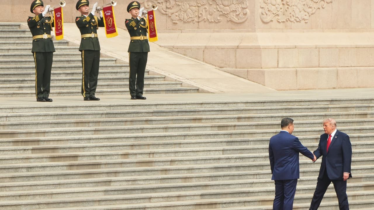 Trump y Xi Jinping frente a frente: Inicia la histórica cumbre bilateral en China