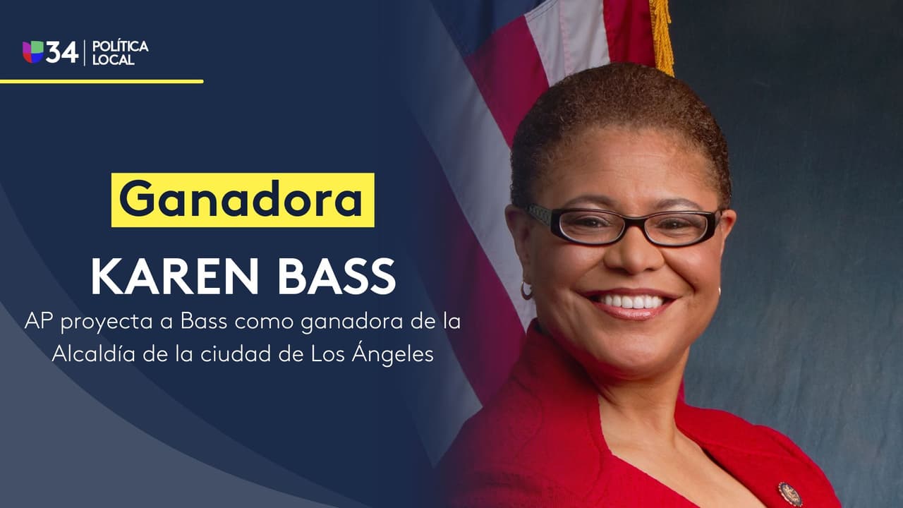 Karen Bass se proyecta como la nueva alcaldesa de Los Ángeles