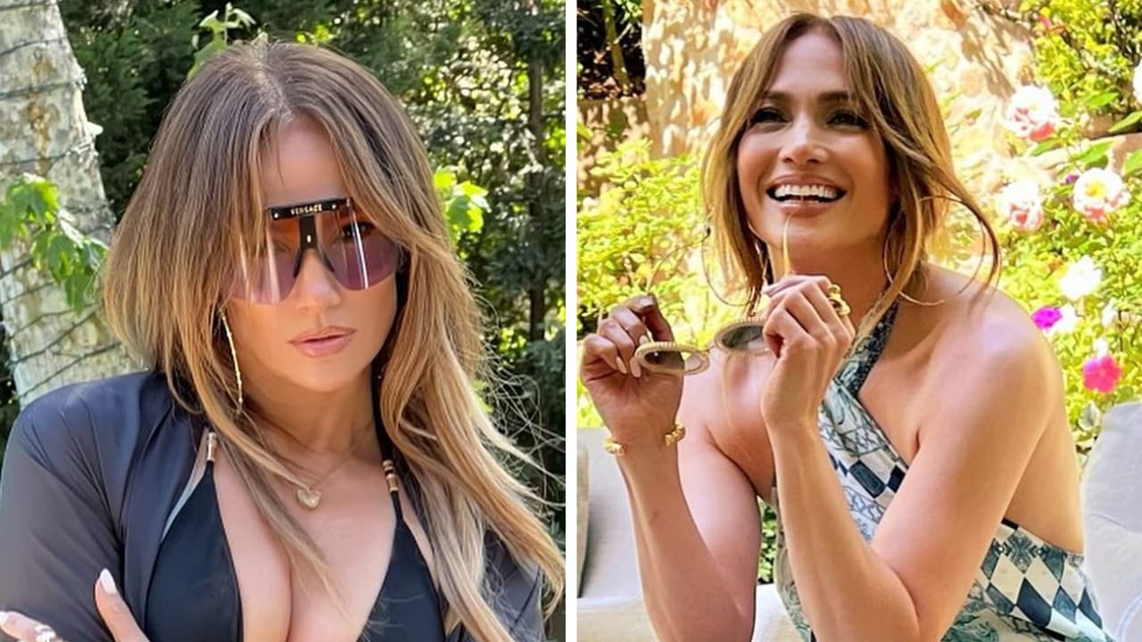 Jlo impacta las redes sociales posando en bikini