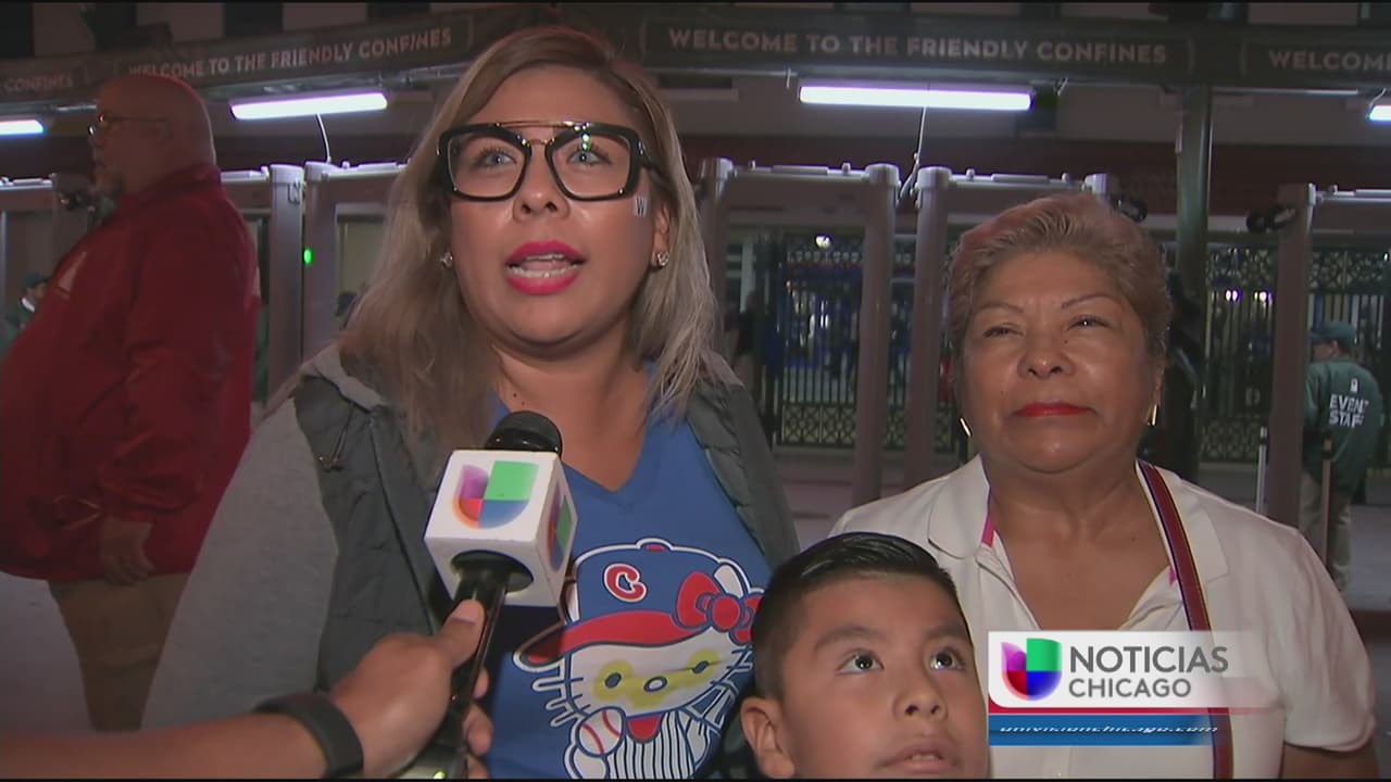 Se ve, se siente el apoyo a los Cubs en Chicago
