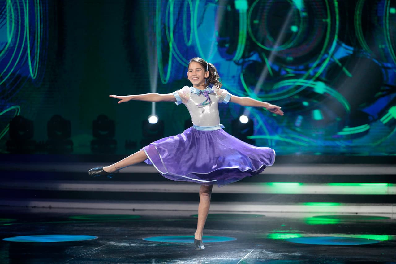 Desde el primer capítulo, Valeria demostró que tiene una increíble habilidad para comerse la pista. Siempre se caracterizó por la limpieza de sus líneas y de sus movimientos.