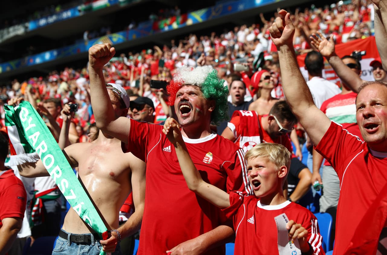 Misma pasión que se mostraba en las caras de los húngaros.