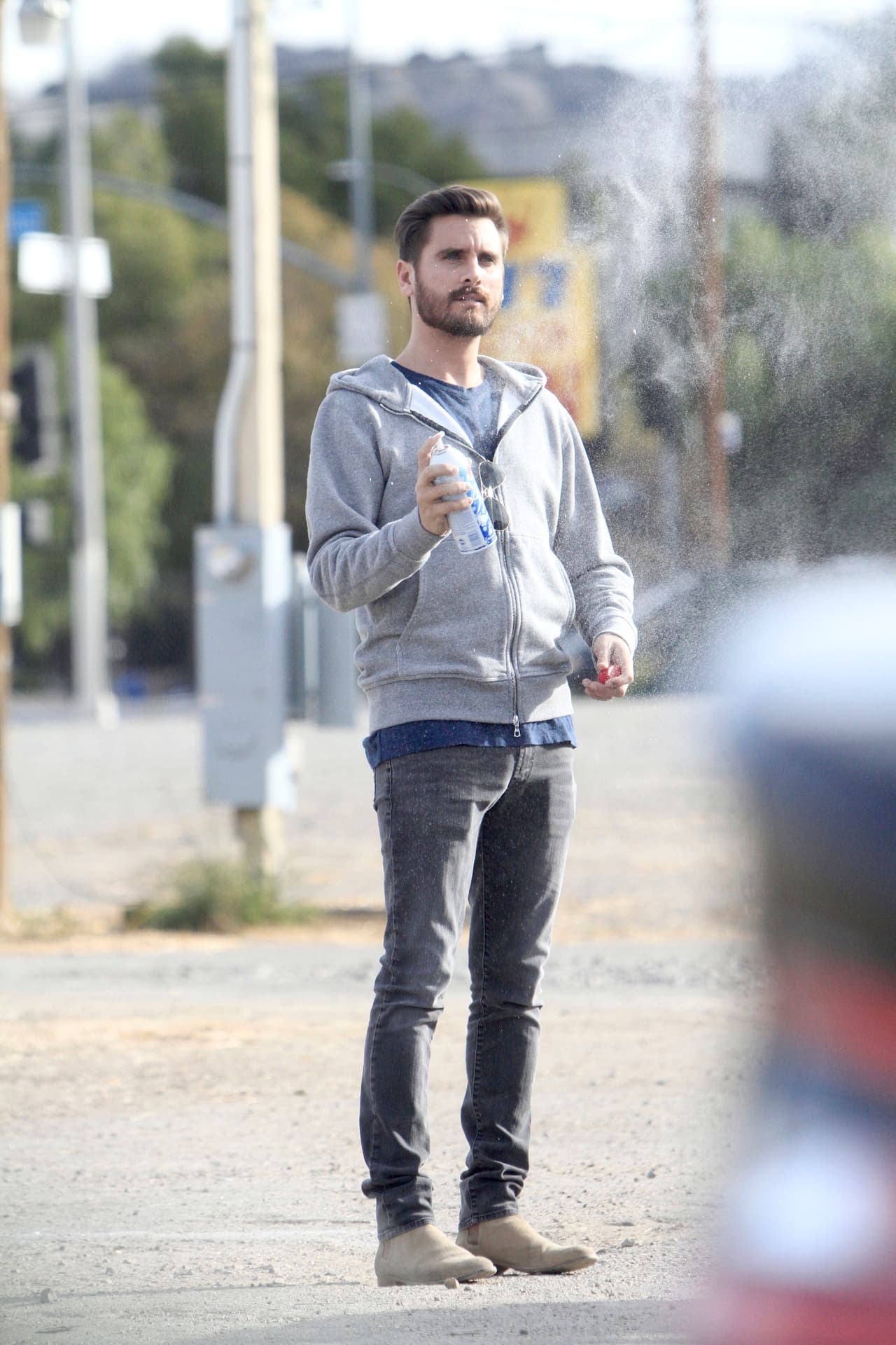 Feliz como niño chiquito.