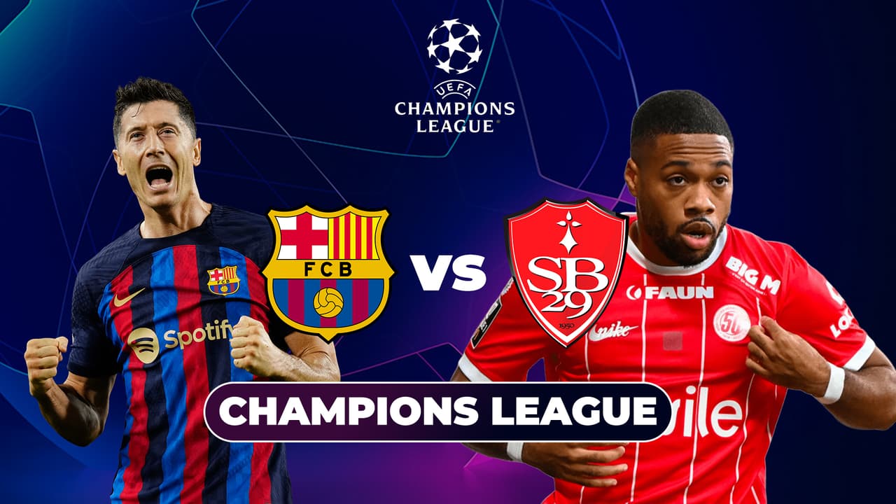 Barcelona vs. Brest: Horario y dónde ver el partido de la Champions League