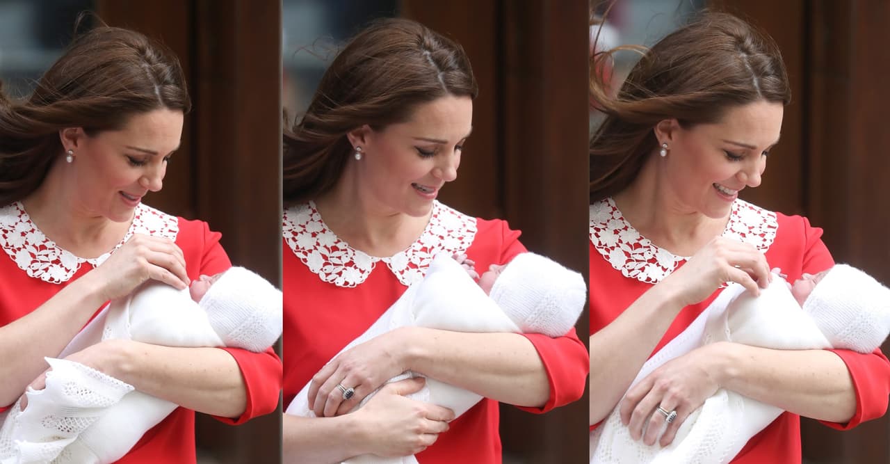 Con sus primeros dos hijos, Kate y William se demoraron dos días en hacer público el nombre del bebé.
