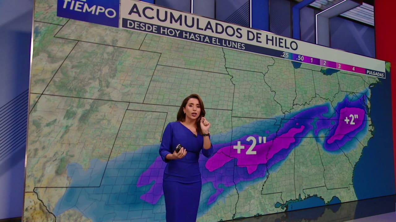 ¿Qué tan grande y poderosa es la tormenta invernal histórica que afecta a EEUU?