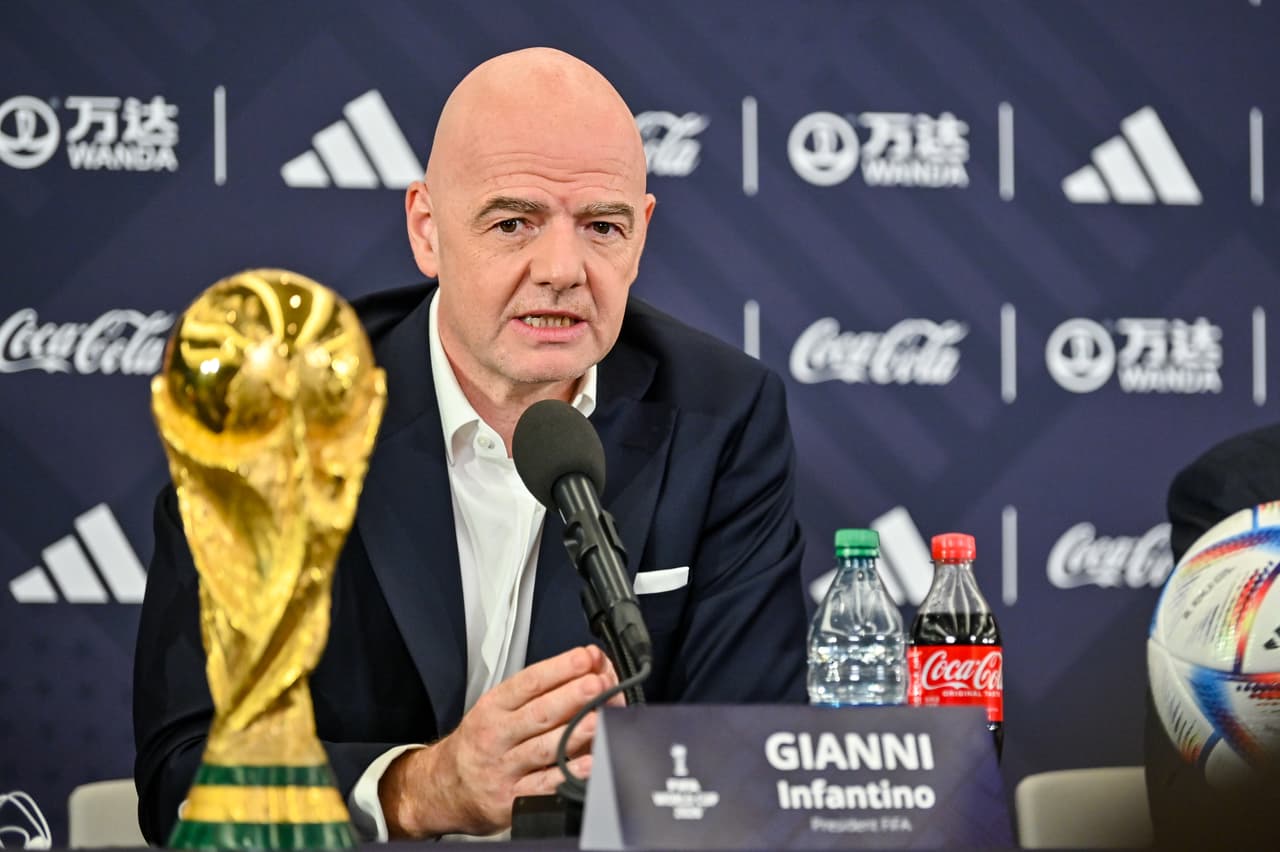 Gianni Infantino pidió un alto el fuego en Ucrania durante el Mundial