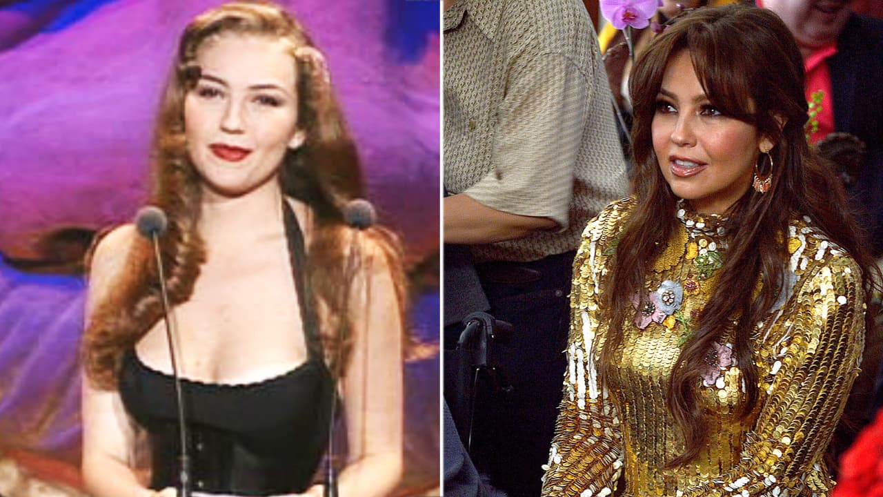 Thalía
<br>1995 vs 2018