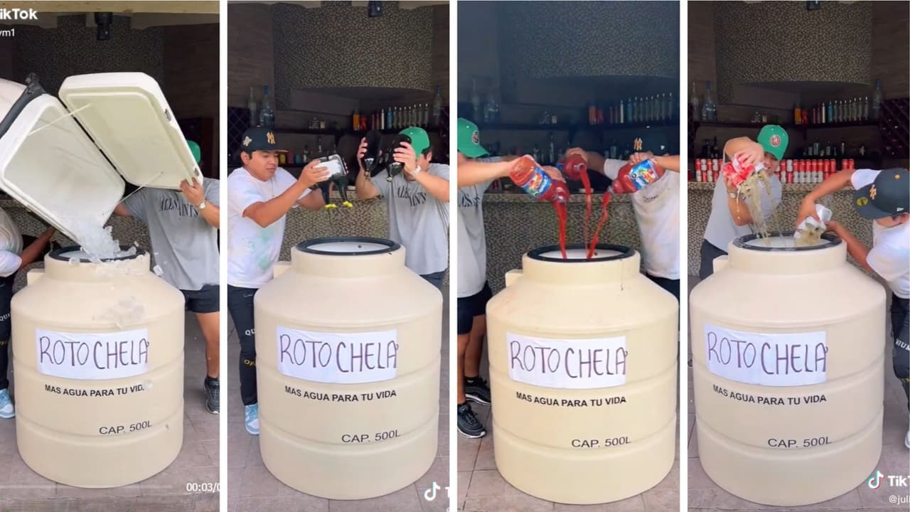 Mostraron los ingredientes que llevaba la "rotochela"