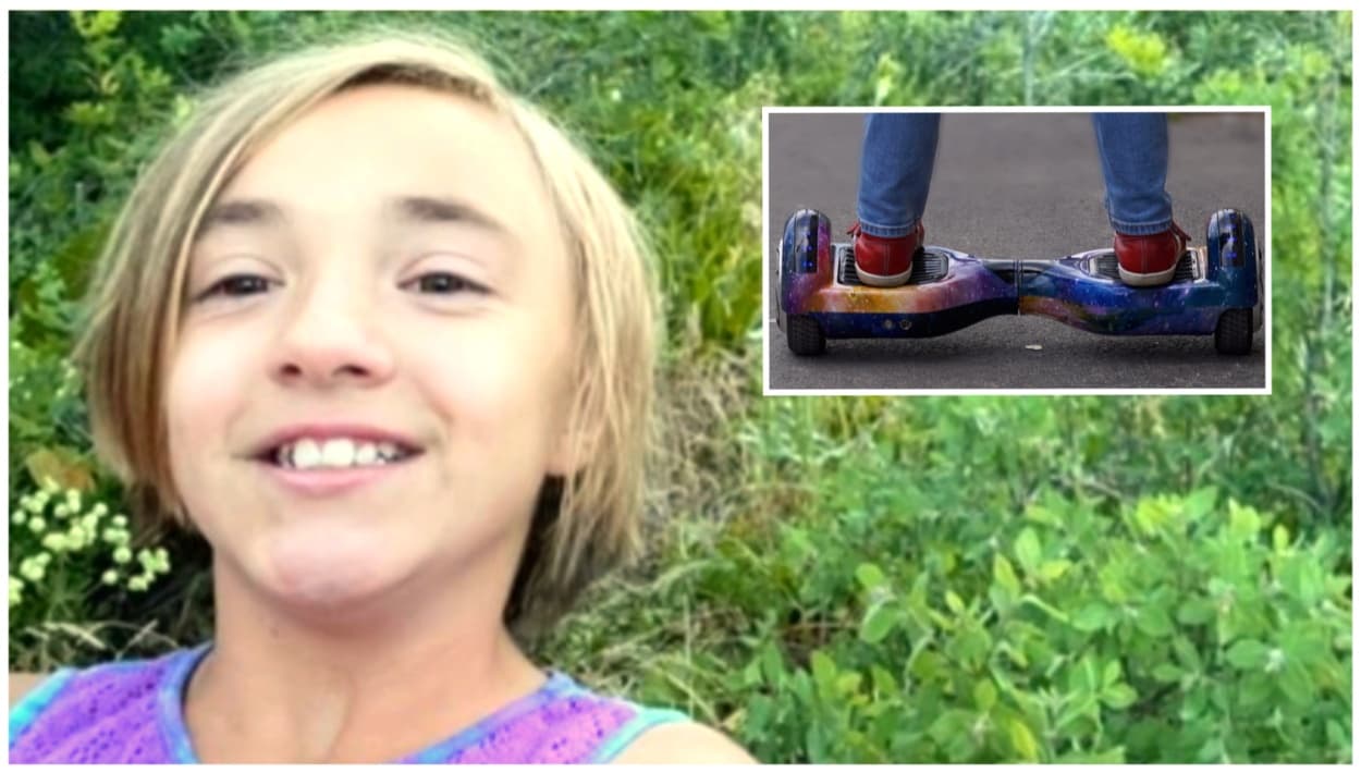 Niña muere al caerse de un hoverboard: no usaba casco y tuvo fractura de cráneo