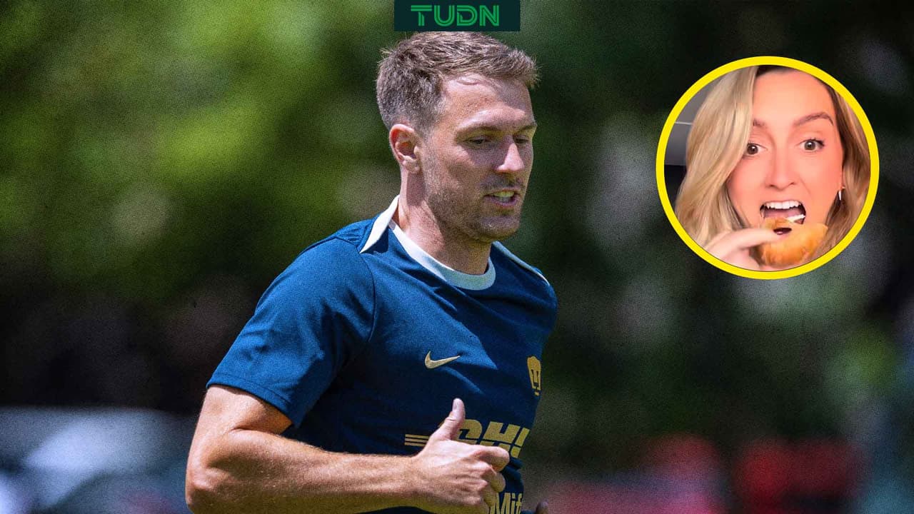 Esposa de Aaron Ramsey visita mercado por primera vez previo al América vs. Pumas 