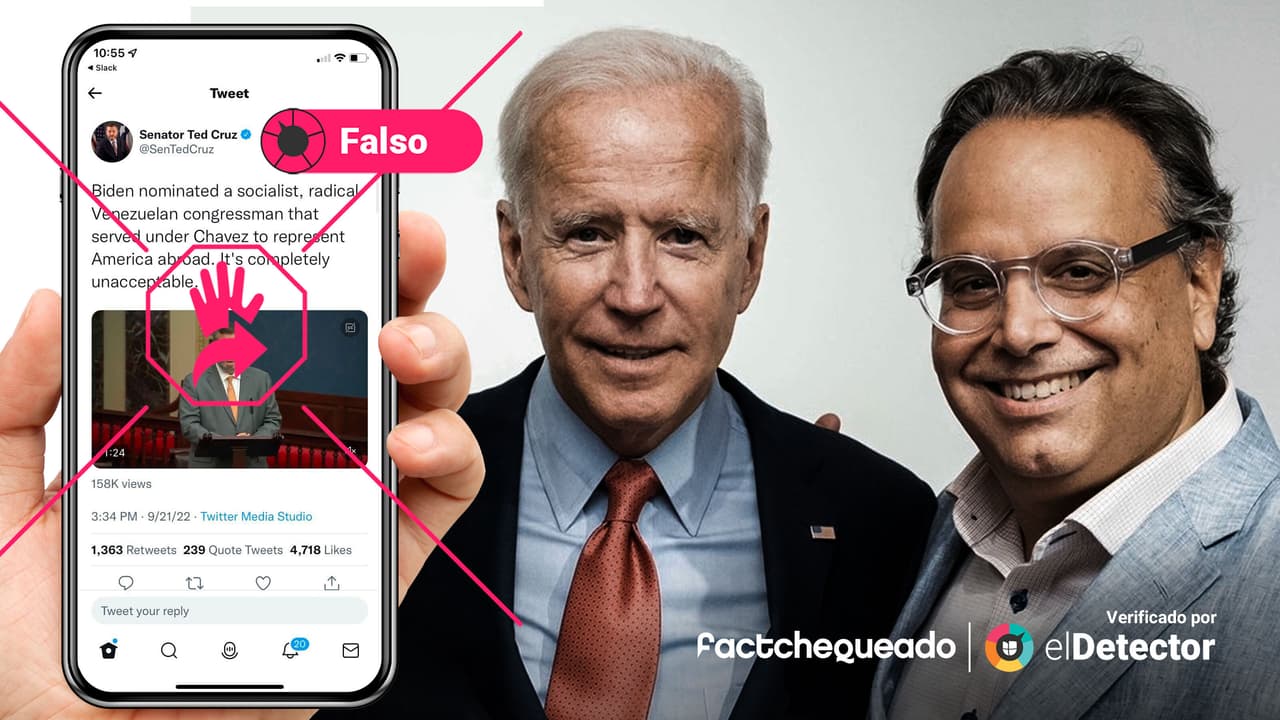 El candidato de Joe Biden para el BID no viene de la izquierda radical de Venezuela (como afirma Ted Cruz)
