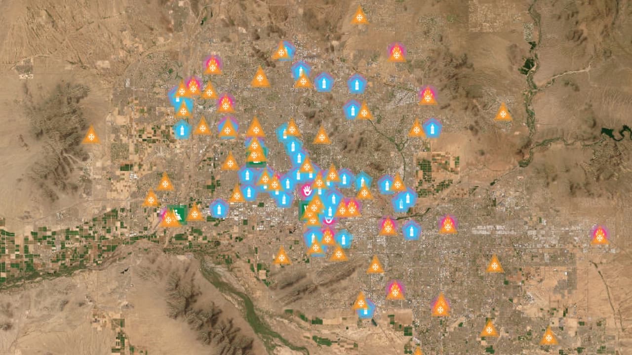 La ciudad de Glendale abre 10 centros de alivio de calor ante la llegada de los tres dígitos 