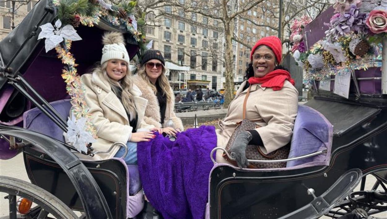 La historia de Sheila pasó de viral a una Navidad inolvidable en la Gran Manzana