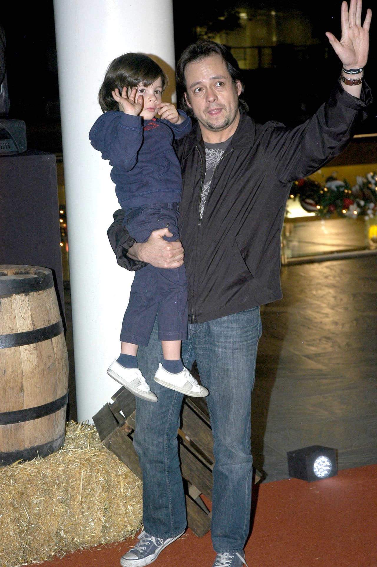 Una de las facetas que más disfruta es la de ser padre.