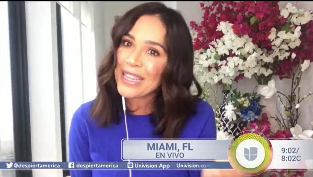 La mexicana de 44 años dijo que esa fe es la que la "ha ayudado a seguir echándole todas las ganas" en su recuperación. 
<br>