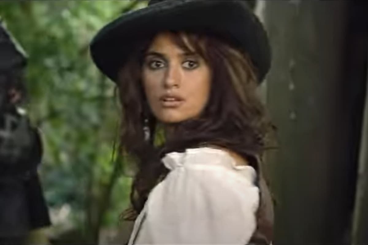 Cuando el rodaje de 
<i>Piratas del Caribe: Navegando aguas misteriosas</i> ya había comenzado, Penélope Cruz se dio cuenta de que estaba embarazada.