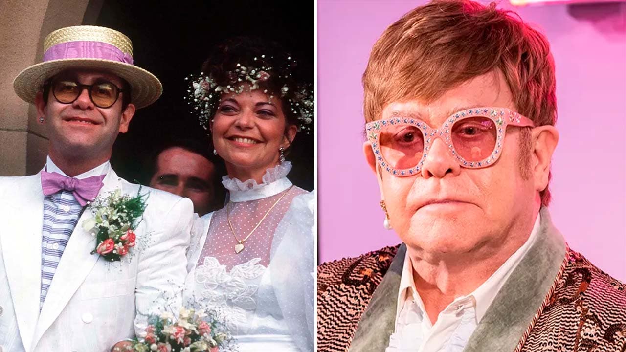 Elton John tuvo romances con mujeres y terminaron en tragedia: en su luna de miel pasó lo impensable