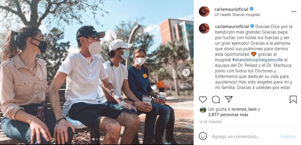 Después de meses de haber luchado contra el coronavirus, Toño Mauri salió de un hospital en Gainesville en Florida, el viernes 12 febrero. En entrevista con El Gordo y La Flaca recordó que fue 
<b><a href="https://www.univision.com/shows/el-gordo-y-la-flaca/a-la-primera-persona-que-busque-fue-a-lili-tono-mauri-narro-sus-sintomas-del-coronavirus-y-como-la-flaca-lo-ayudo-video" target="_blank">el 25 de junio, justo después de una plática</a></b> con el show, cuando pidió a su esposa que lo llevara al hospital, pues comenzaba a sentirse mal.