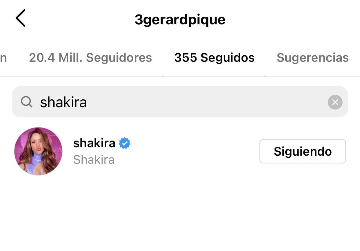 Hasta la mañana de este miércoles 15 de junio,
<b>Gerard Piqué aún seguía a la colombiana.</b>