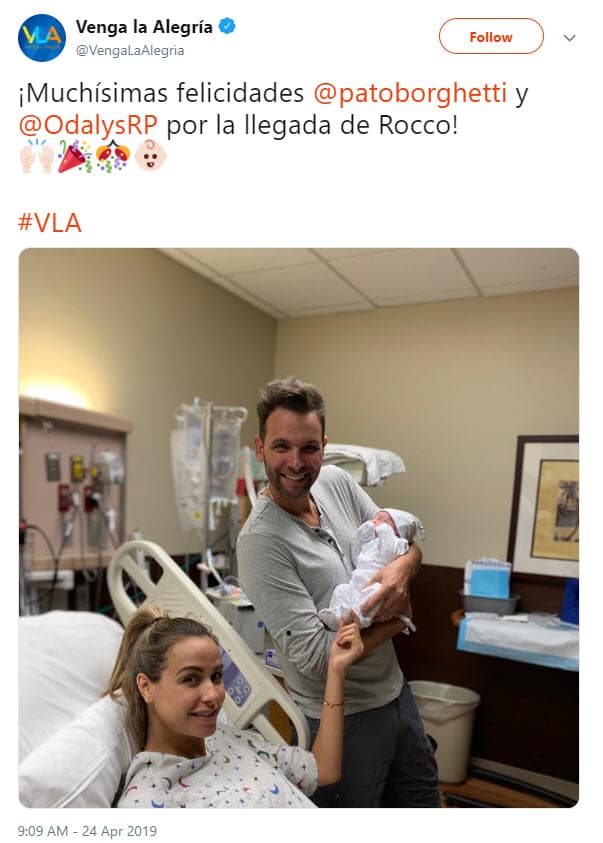 En las imágenes se puede ver a Odalys Ramírez muy sonriente.