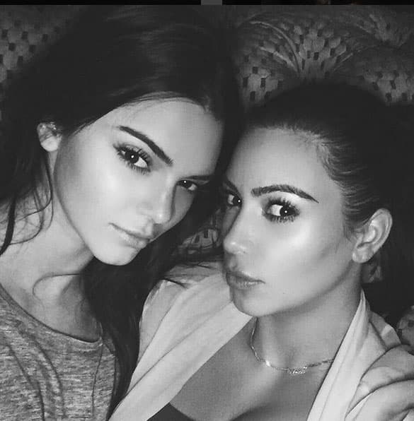 Así que entre Kendall y Kim, la reina es... ¡Kendall Jenner!