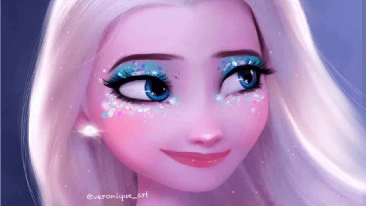 ¿Elsa podría formar parte del elenco de ‘Euphoria’? La idea podría parecer una locura, pero la diseñadora de la Guayanna francesa se dio a la tarea de darle un sorprendente ‘make up’ muy similar a la famosa serie de HBO.