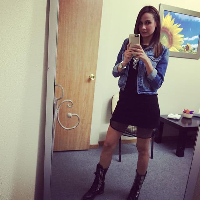 A través de su cuenta de Instagram Odalys comparte con sus seguidores cómo va creciendo su pancita.