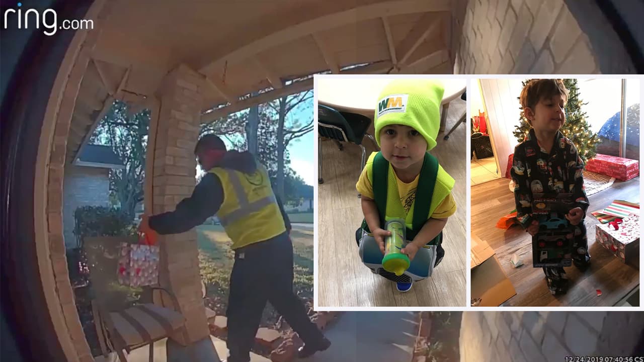 “El mundo es bueno y todavía hay gente buena”: padre de menor sorprendido con regalo de recolector de basura 