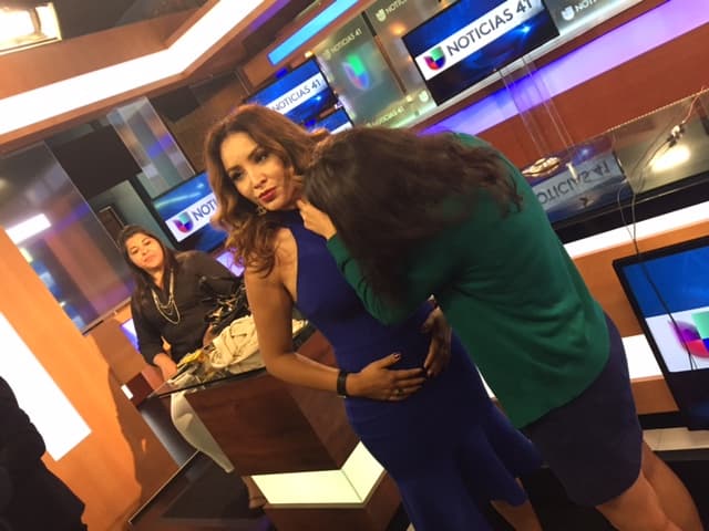 Visitaron la Ciudad del Álamo donde recibieron muchas muestras de cariño.