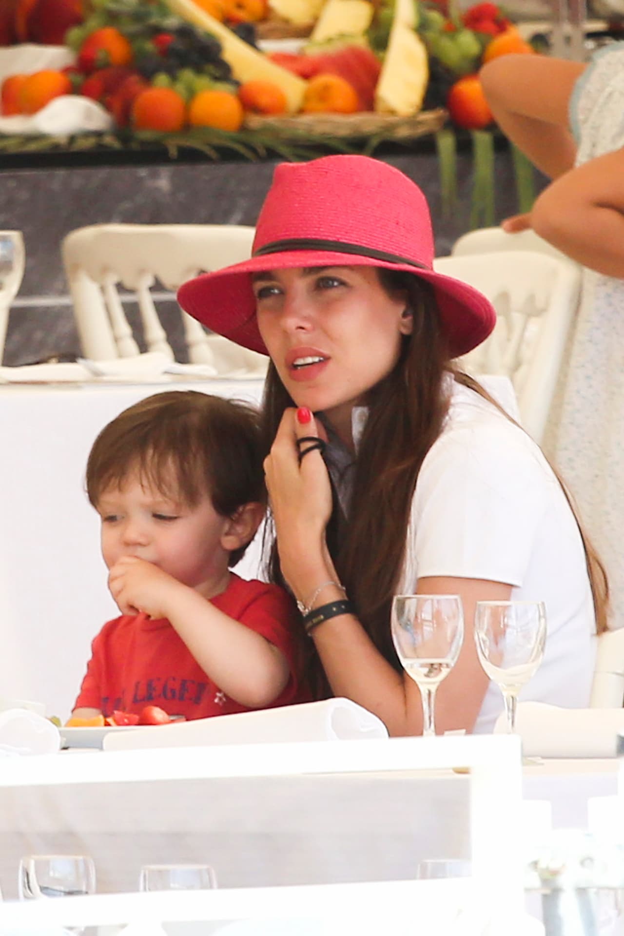 Raphaël Casiraghi es un encanto de niño.