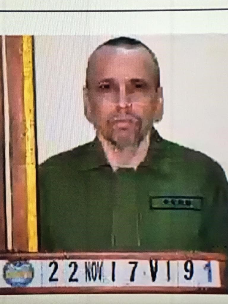 José Luis Zambrano en una imagen después de su detención.