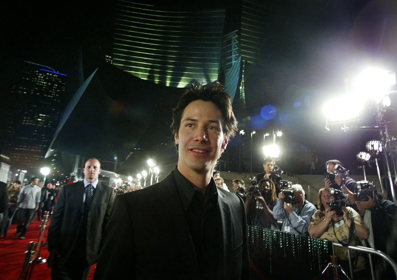 Keanu es de las estrellas que poco han cambiado a través de los años.