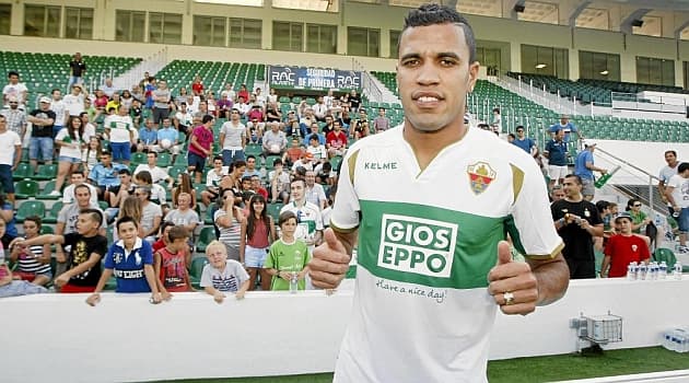 Jonathan de Jesús, futbolista del Elche.