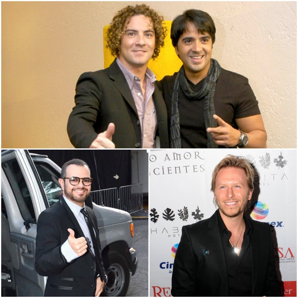 El gramófono del 2009 fue para la fusión de talentos de Luis Fonsi, David Bisbal, Aleks Syntek y Noel Schajris en 'Aquí Estoy Yo'.