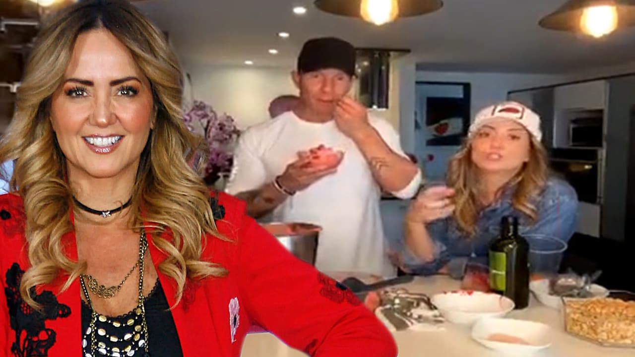 “No lo puedo creer”: Andrea Legarreta celebra el desenlace de su accidentada sesión de cocina con Erik Rubín
