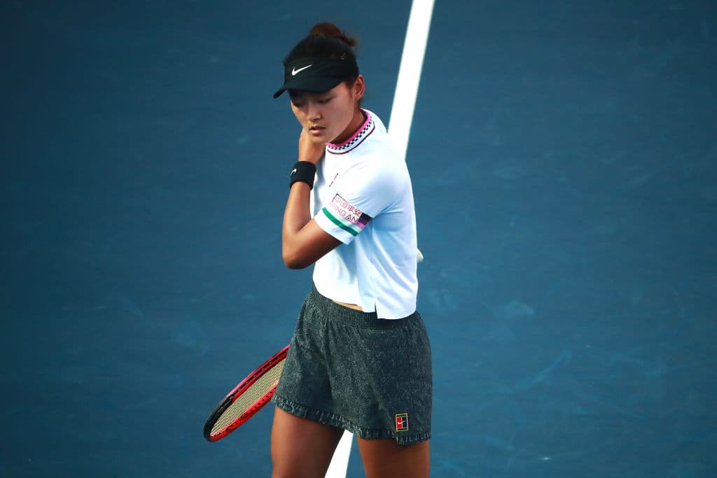 Pero como ha sucedido en este torneo con Yafan Wang cada vez que ha perdido un set, al siguiente ha regresado para jugar mejor y ganarlo.