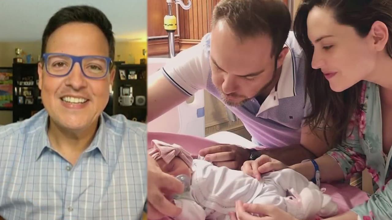 <a href="https://www.univision.com/shows/despierta-america/el-milagro-de-la-vida-carlos-y-raul-enternecieron-por-ver-tan-feliz-a-michelle-galvan-con-su-bebe-recien-nacida-video">Michelle Galván</a> nos emocionó al verla tan feliz con la llegada al mundo de su hermosa bebita.