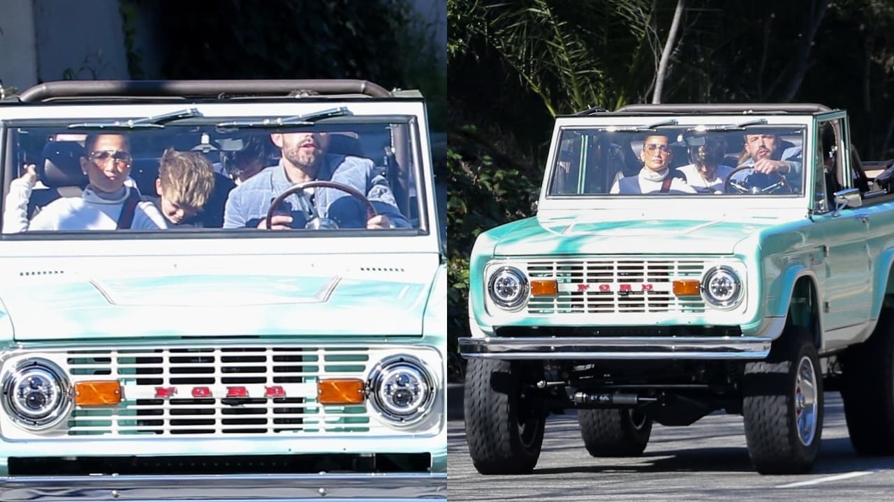 Ben Affleck por fin pasea a JLo en la lujosa camioneta de 256 mil dólares que ella le regaló: fotos